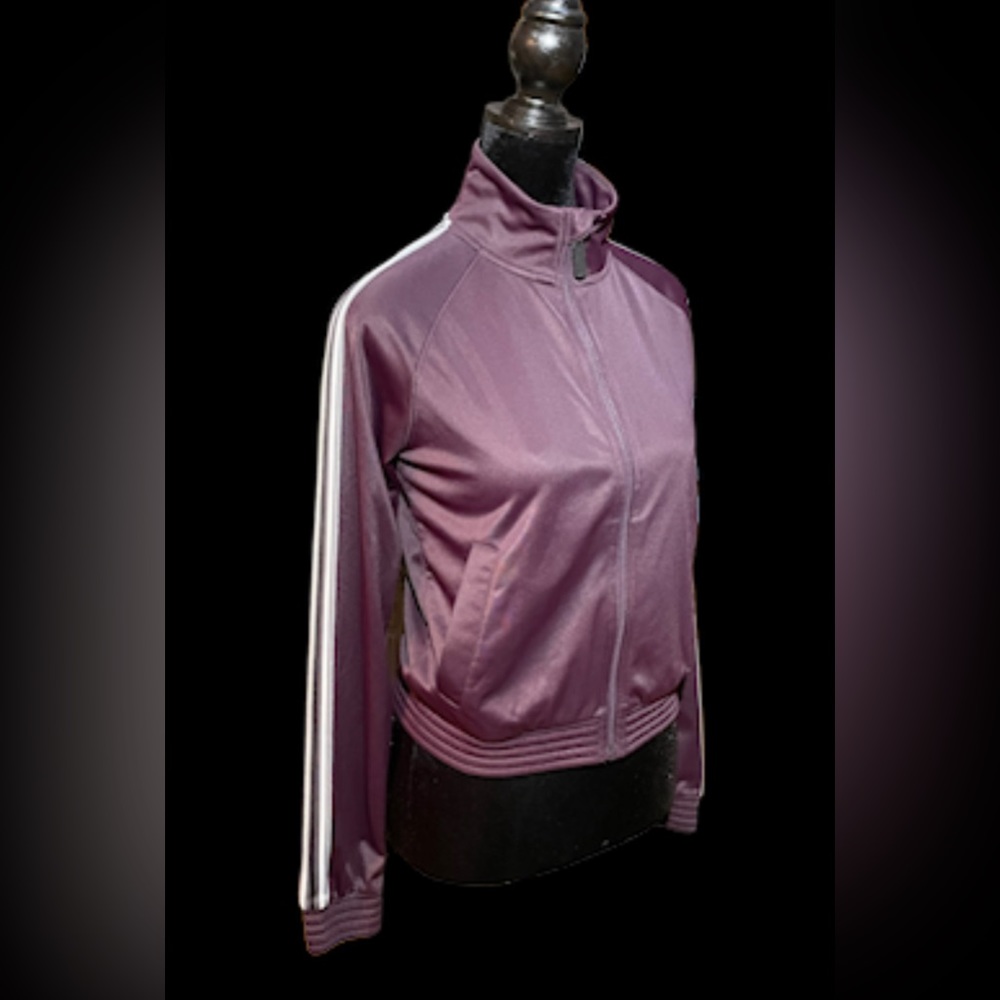 Mondetta: Plum Purple Bomber Jacket - Picture 5 of 16